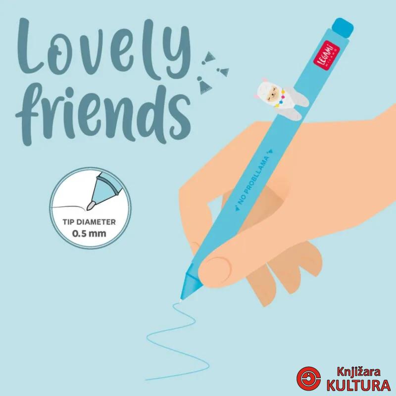 GEL OLOVKA LOVELY FRIENDS LLAMA 
