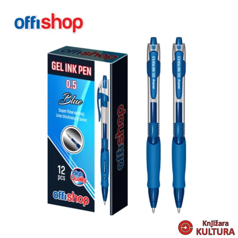 HEMIJSKA OLOVKA GEL GRIP 0.5 PLAVA OF578 