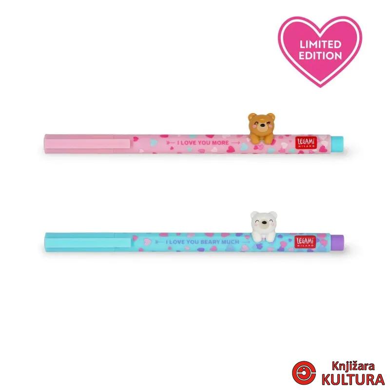 GEL OLOVKA 2/1 - BEARY IN LOVE - TEDDY BEAR 