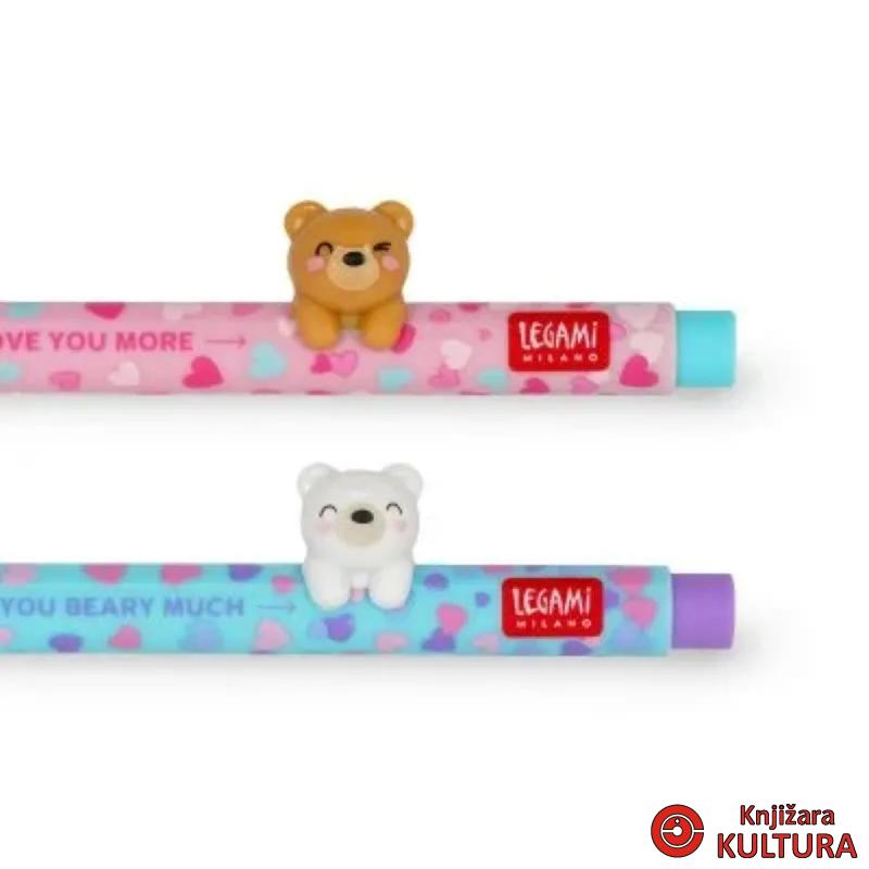 GEL OLOVKA 2/1 - BEARY IN LOVE - TEDDY BEAR 