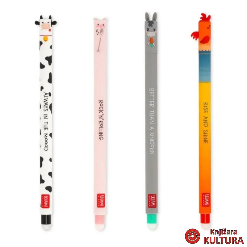 OLOVKA PIŠI BRIŠI 4/1 - COW + PIGGY + DONKEY + ROOSTER 