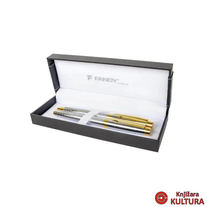 PISAĆI SET CENTARUS HEM.OL.+NALIV PERO SILVER 