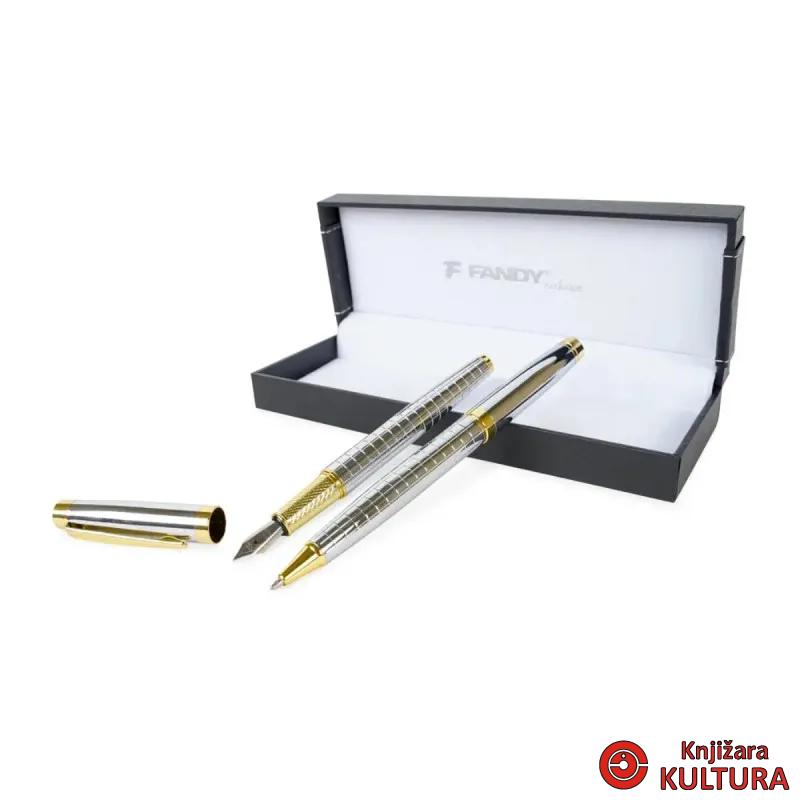 PISAĆI SET CENTARUS HEM.OL.+NALIV PERO SILVER 