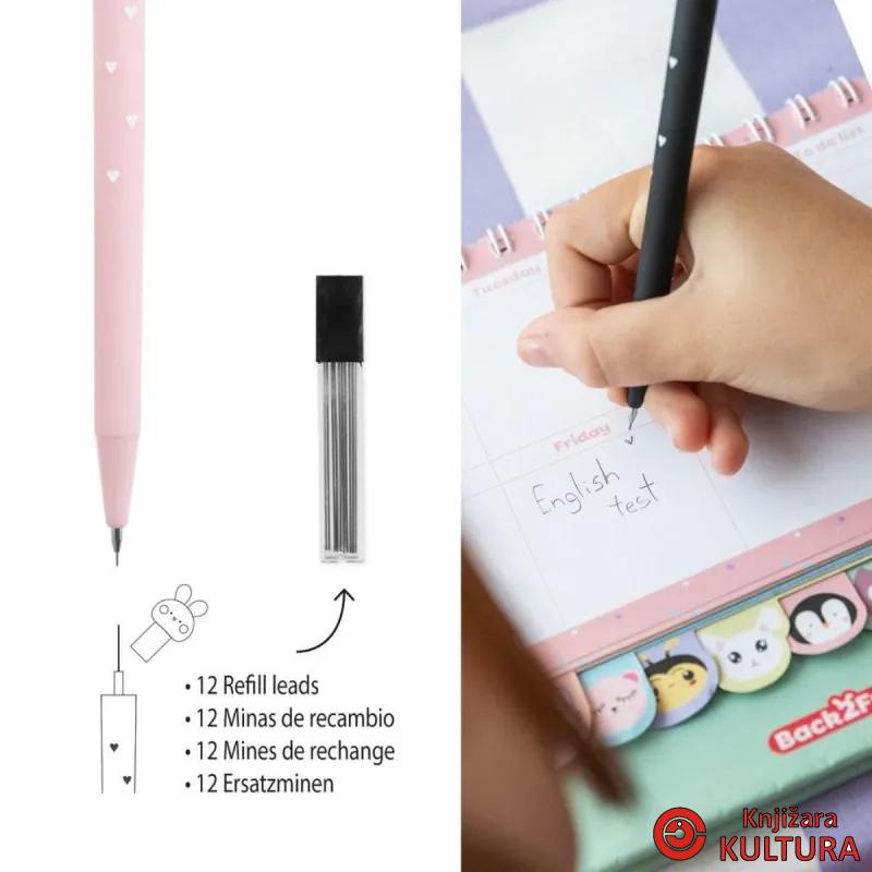 TEHNIČKA OLOVKA B2F BUNNY PINK 12024 