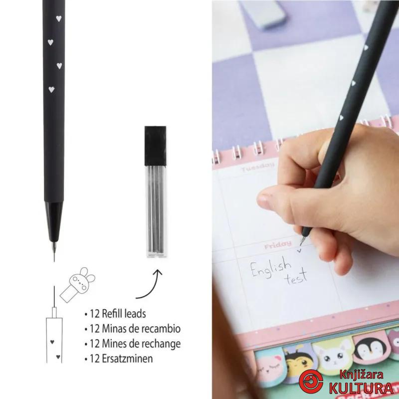 TEHNIČKA OLOVKA B2F BUNNY BLACK 12026 