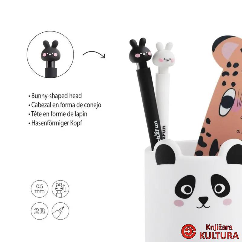 TEHNIČKA OLOVKA B2F BUNNY BLACK 12026 
