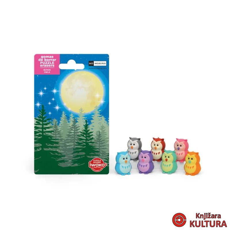 GUMICE PUZZLE SOVA 