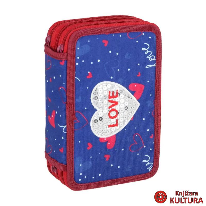 PERNICA PRAZNA LOVE HEART 3 ZIPA 