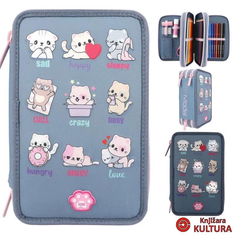 TOP MODEL PERNICA PUNA TRI ZIPA LED CATS MOOD 