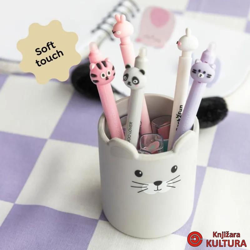 ČAŠA ZA OLOVKE SILIKONSKA B2F MOUSE 13353