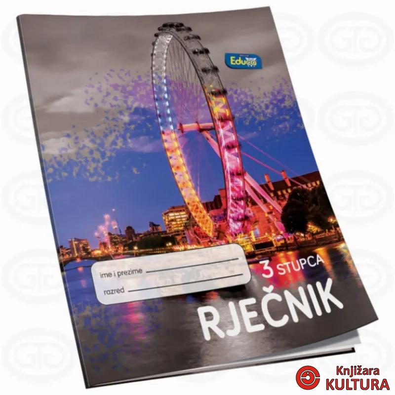 RJEČNIK 3 KOLONE B6 0771 GTG 