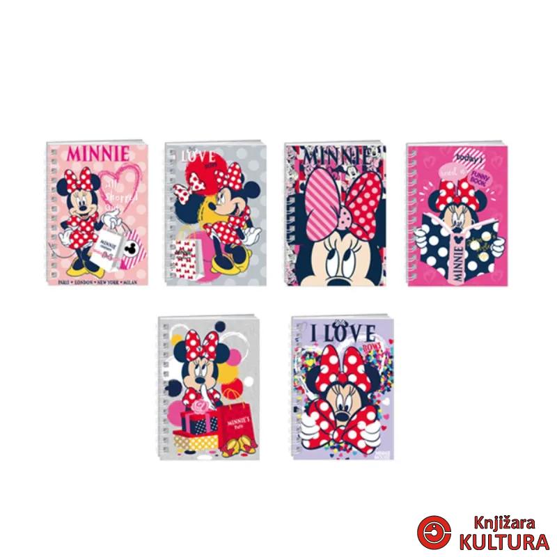 BLOKČIĆ A7 MINNIE MOUSE 