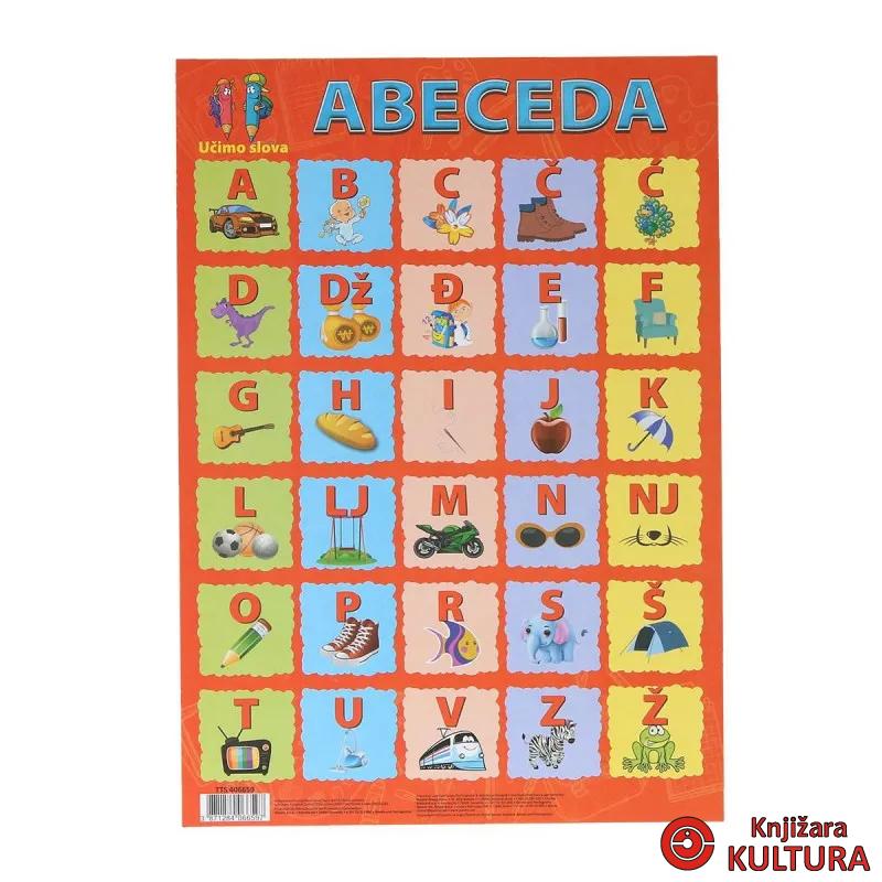 UČIMO SLOVA ABECEDA A4 