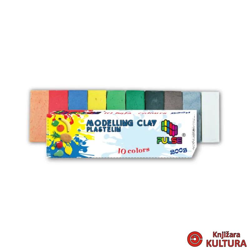 PLASTELIN U KUTIJI PULSE 200g. 