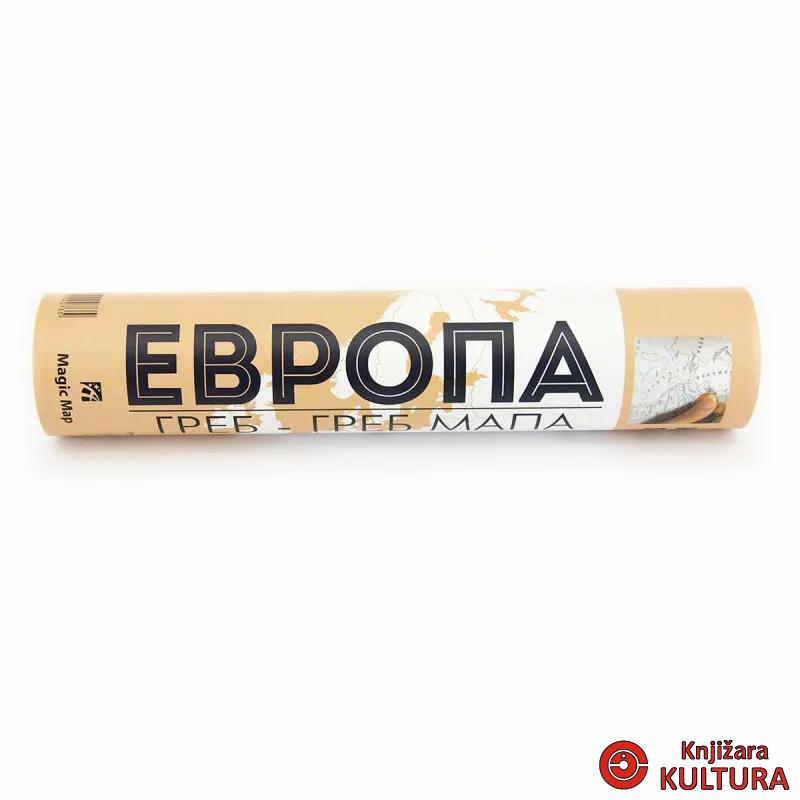 GREB GREB MAPA EVROPE 