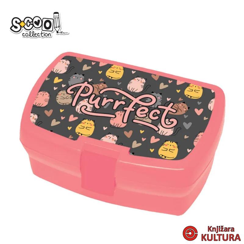 KUTIJA ZA UŽINU S-COOL PURRFECT 2619 