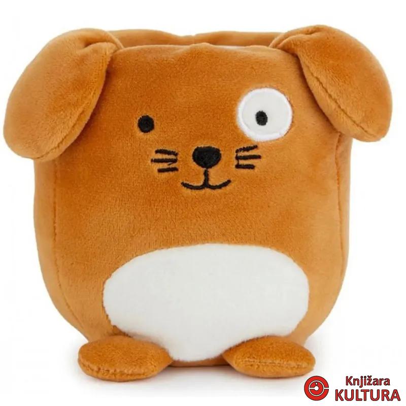 CAŠA ZA OLOVKE,Fluffy Woof,brown,plastic/fabric 