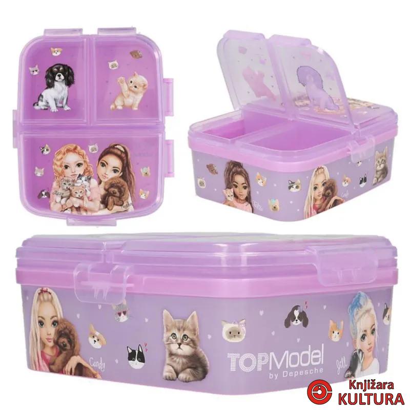 TOP MODEL KUTIJA ZA UŽINU XL KITTY AND DOGGY 