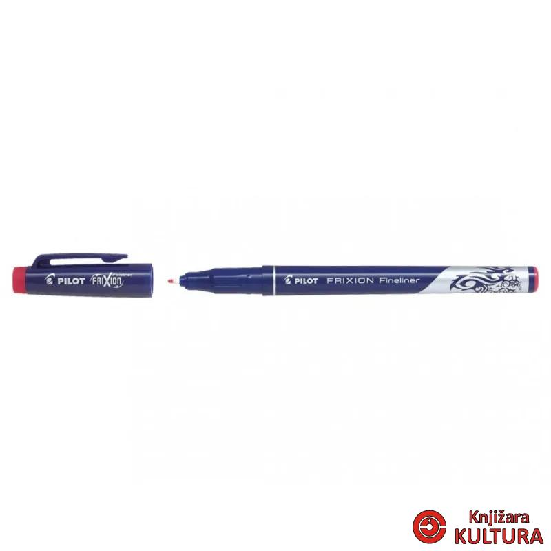 FINELINER PILOT FRIXION CRVENI 