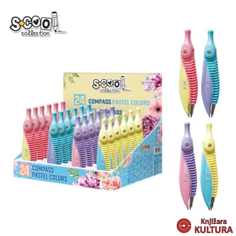 ŠESTAR PASTEL BLISTER CARD DISPLAY 24PCS 