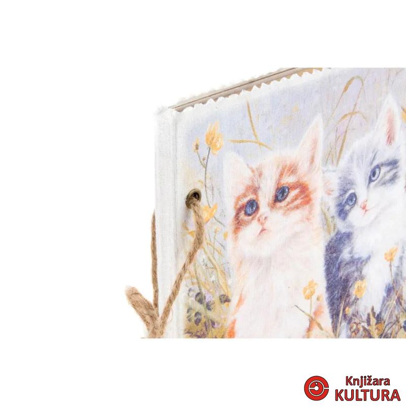 NOTES LINEN 17X17X1.5 CATS 