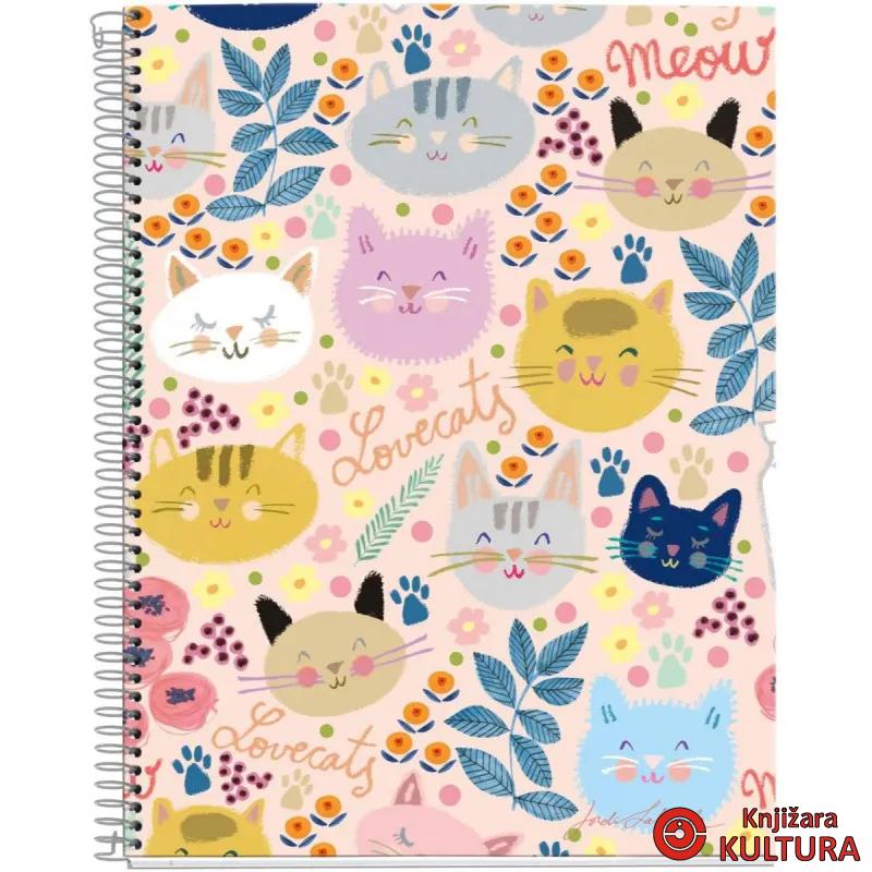 SVESKA A4 120L MEOW JL K. 