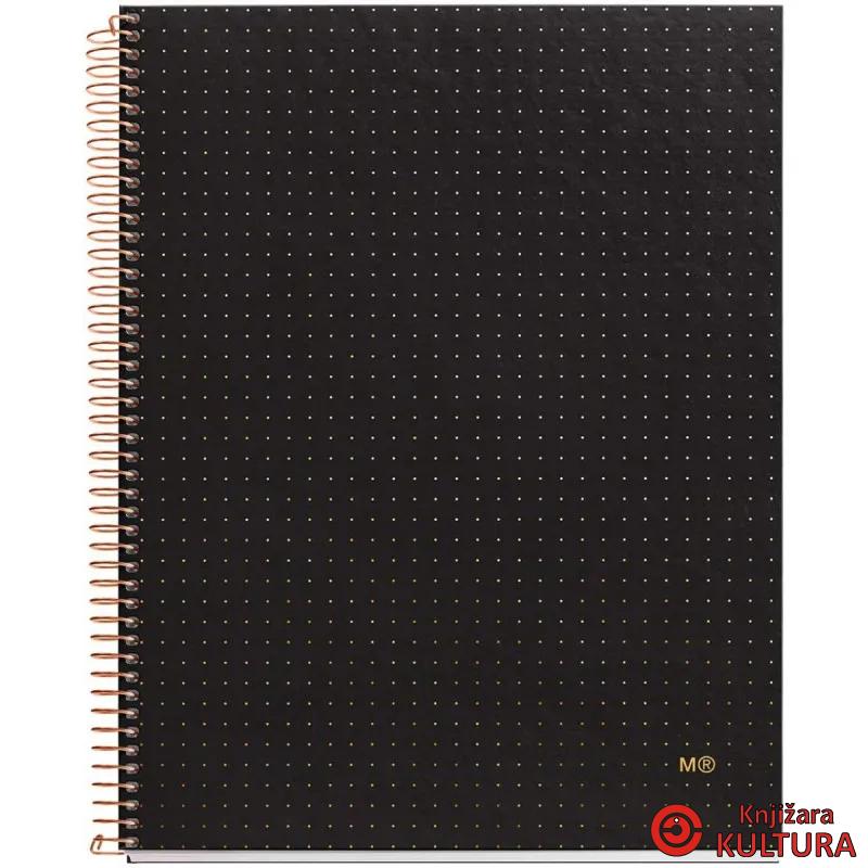 SVESKA A4 120 SQU BLACK BLACK 