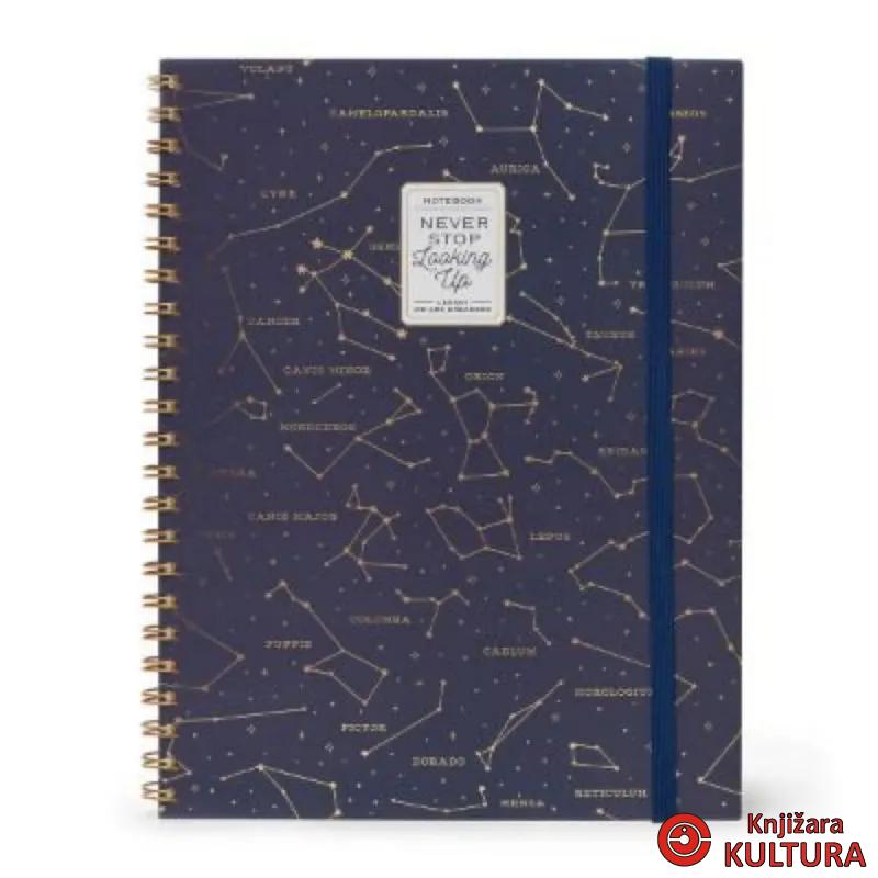 SVESKA SPIRALNA 3U1 DIKTO STARS A4NOTS0027 