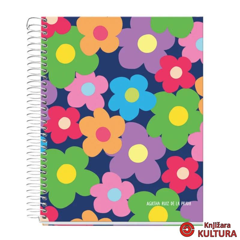 SVESKA  A6 120 DIKTO 70G FLOWER_ARP 