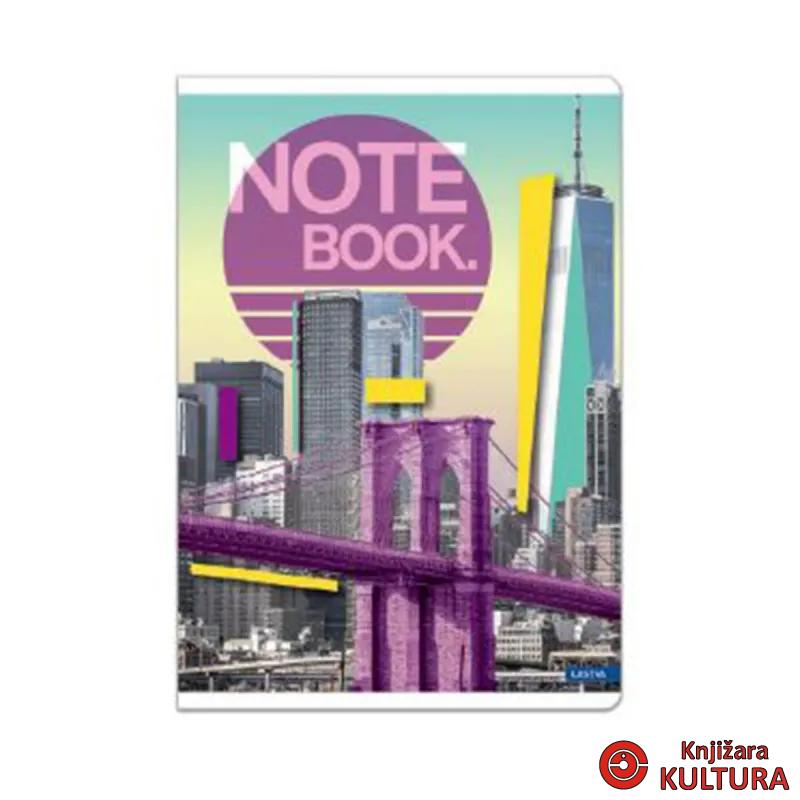 SVESKA A5 MP CITY 52L DIKTO 