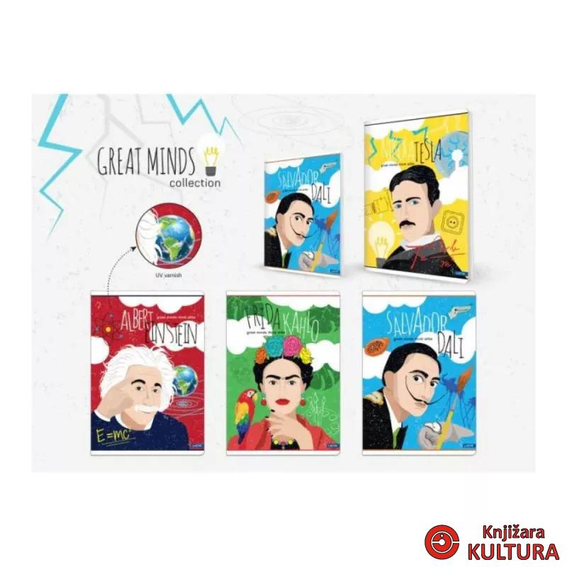 SVESKA A4 MP GREAT MINDS 52L DIKTO 