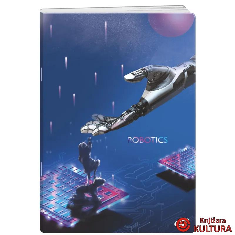 SVESKA A4 52L ROBOTI KARO 