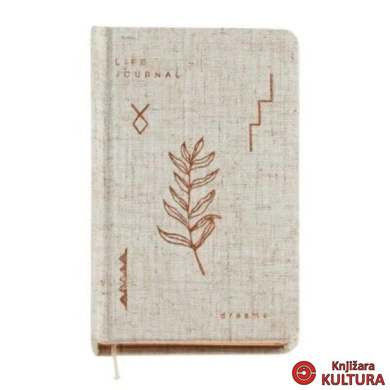 NOTES PLAIN LINEN SPRING FLOWERS 