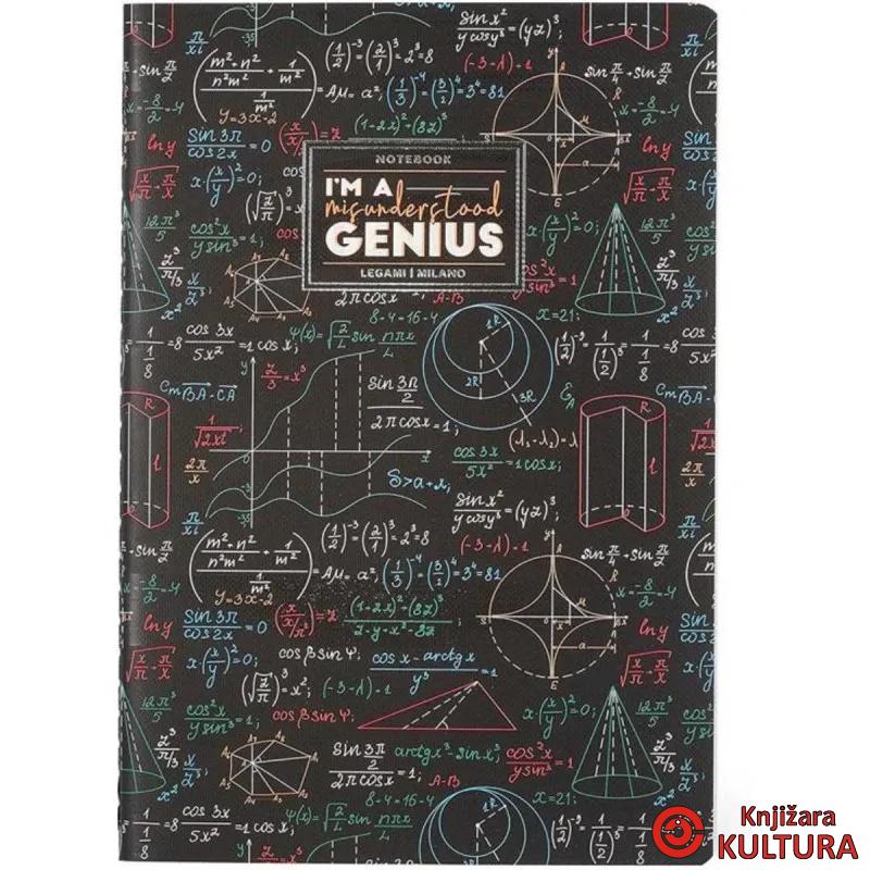 SVESKA ČISTA - QUADERNO - MEDIUM - GENIUS 