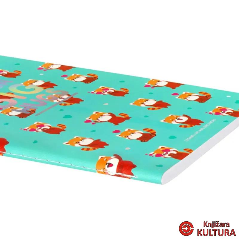 SVESKA DIKTO - QUADERNO - MEDIUM - RED PANDA 