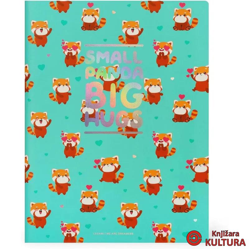 SVESKA DIKTO - QUADERNO - MEDIUM - RED PANDA 