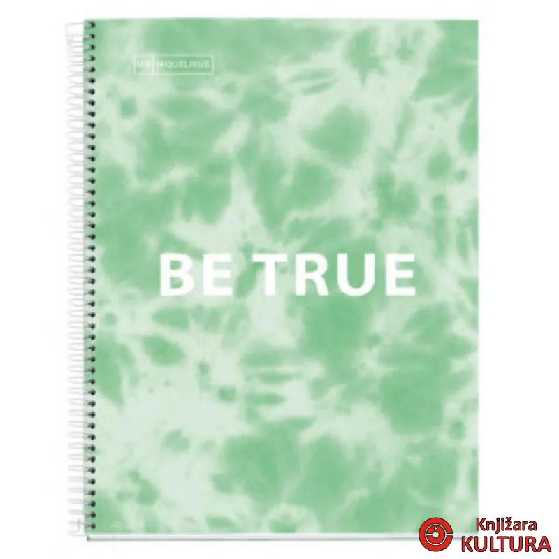 SVESKA A5 120 SQU.90G TIE DYE MINT MR46663 
