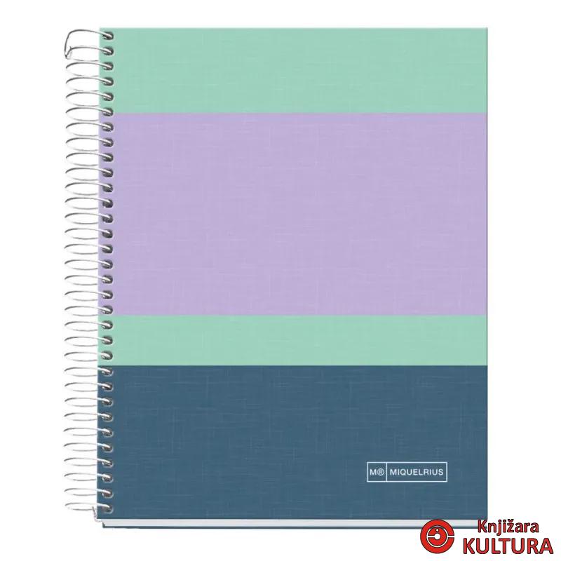 SVESKA A5 140 SQU 70G RIDER PURPLE MR04255 