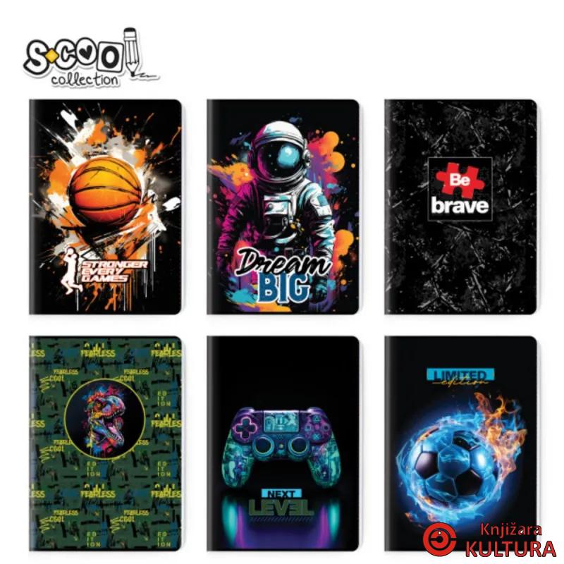 SVESKA A4 MP PREMIUM 52S BOY'S COLLECTION 2024 DIKTO 