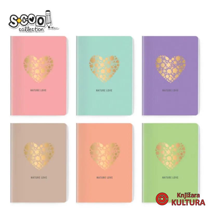 SVESKA A4 MP PREMIUM 52S GOLDEN HEART COLLECTION 2024 DIKTO 