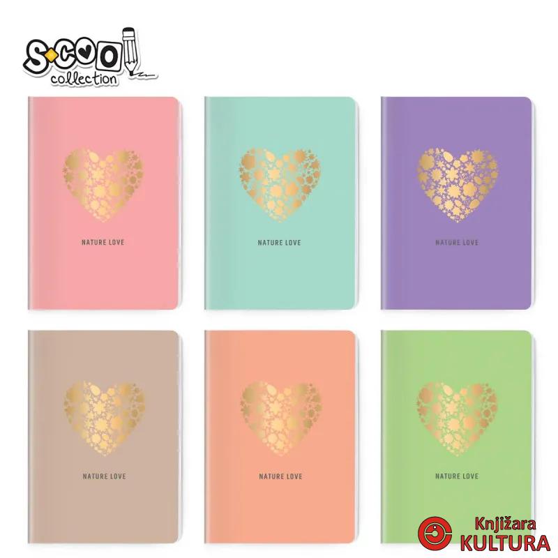 SVESKA A4 MP PREMIUM 52S GOLDEN HEART COLLECTION 2024 KARO 