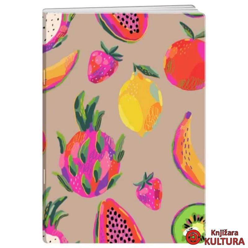 SVESKA A4 52L FRUIT ART DIKTO 