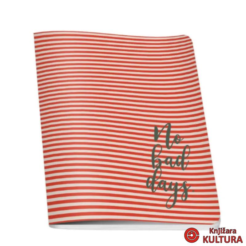 SVESKA A5 STRIPES 60L DIKTO 