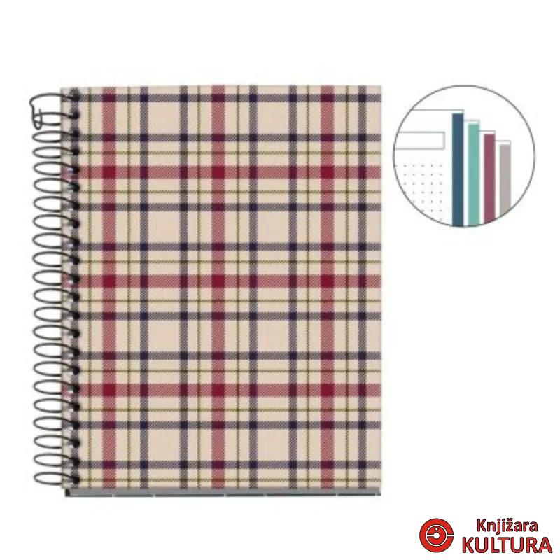 SVESKA A6 100L NESSIE HIGHLAND DAYS DOT MR04419 