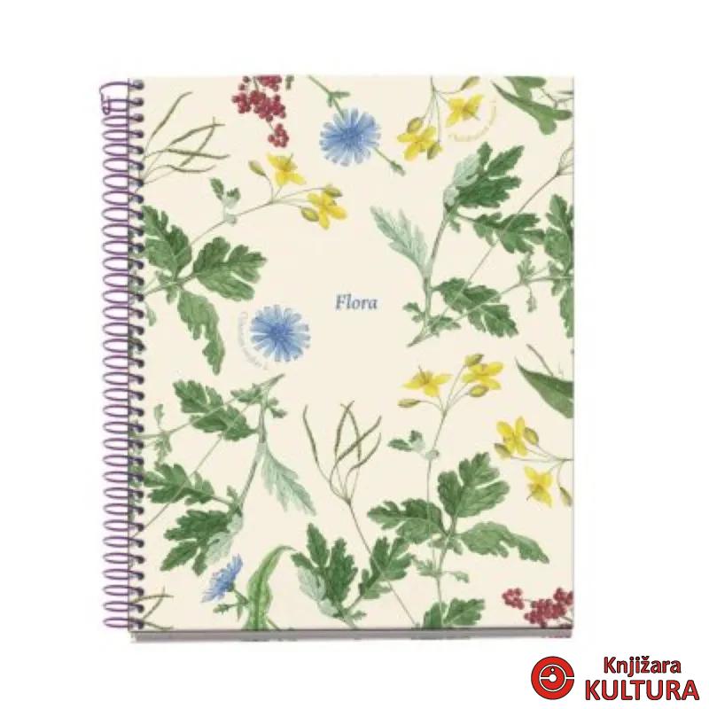 SVESKA A5 100L MEDITERRANEO B.FLORA KARO MR04421 