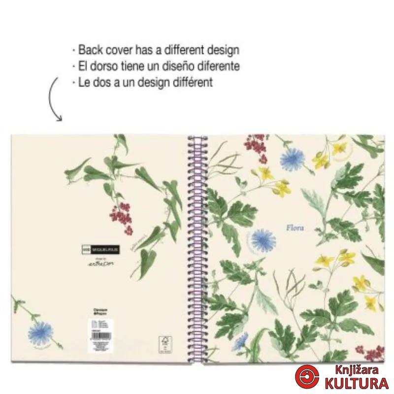 SVESKA A5 100L LISA MEDITERANEO B.FLORA MR04422 