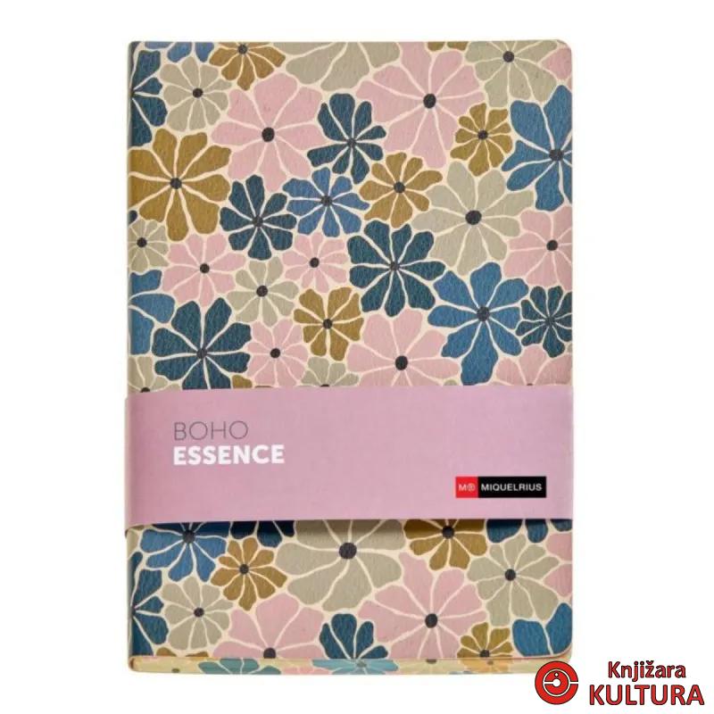SVESKA A5 DOT. FLOWER BOHO ESSENCE MR08303 