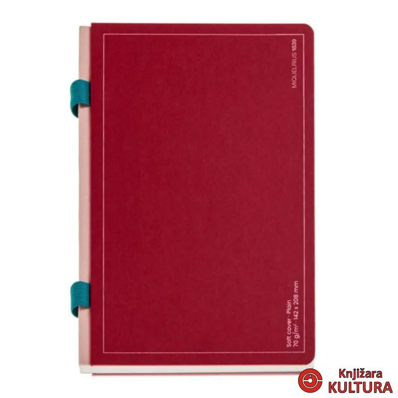 SVESKA A5 DOUBLE PLAIN DOT.RED MR08316 