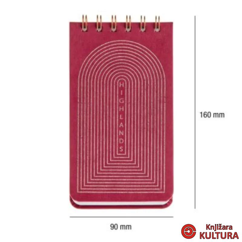 SVESKA RULER RED VELVET H.DAYS MR7773 