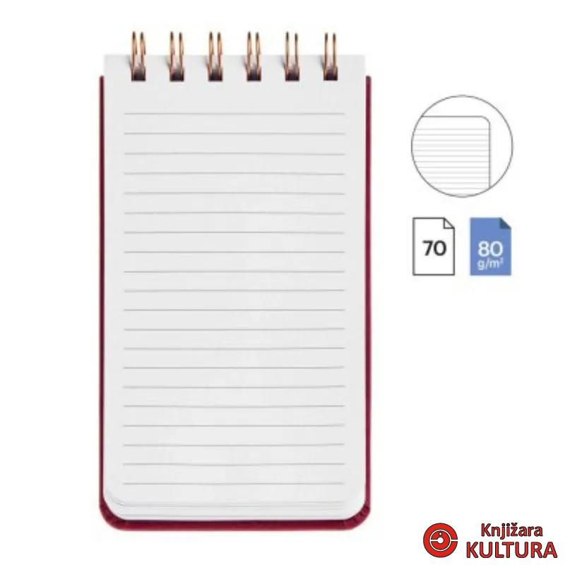 SVESKA RULER RED VELVET H.DAYS MR7773 